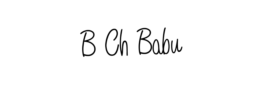 You can use this online signature creator to create a handwritten signature for the name B Ch Babu. This is the best online autograph maker. B Ch Babu signature style 5 images and pictures png