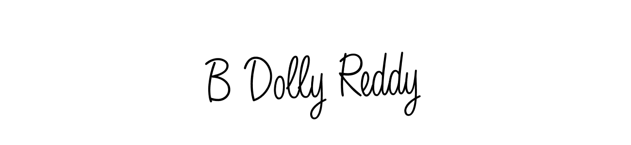 Make a beautiful signature design for name B Dolly Reddy. Use this online signature maker to create a handwritten signature for free. B Dolly Reddy signature style 5 images and pictures png