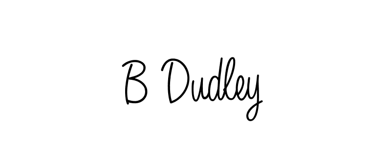 How to Draw B Dudley signature style? Angelique-Rose-font-FFP is a latest design signature styles for name B Dudley. B Dudley signature style 5 images and pictures png
