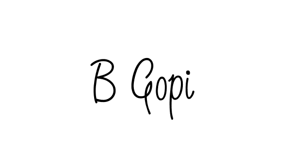 Check out images of Autograph of B Gopi name. Actor B Gopi Signature Style. Angelique-Rose-font-FFP is a professional sign style online. B Gopi signature style 5 images and pictures png
