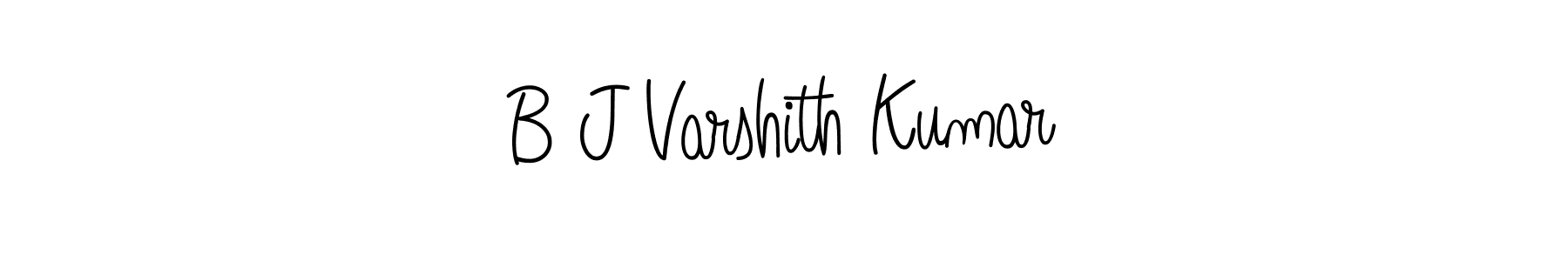 Best and Professional Signature Style for B J Varshith Kumar. Angelique-Rose-font-FFP Best Signature Style Collection. B J Varshith Kumar signature style 5 images and pictures png