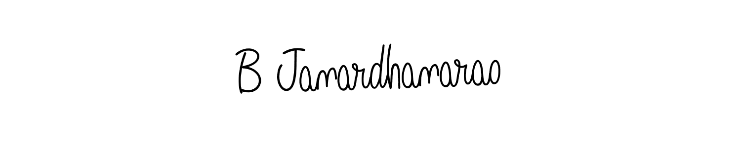 You can use this online signature creator to create a handwritten signature for the name B Janardhanarao. This is the best online autograph maker. B Janardhanarao signature style 5 images and pictures png