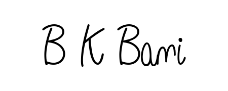 Transform the name B K Bani into a signature masterpiece using Angelique-Rose-font-FFP font. Ideal for photographers, artists, and creators looking for watermarks. B K Bani signature style 5 images and pictures png