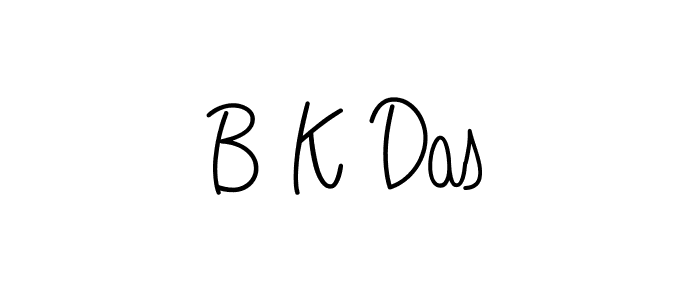 Also we have B K Das name is the best signature style. Create professional handwritten signature collection using Angelique-Rose-font-FFP autograph style. B K Das signature style 5 images and pictures png