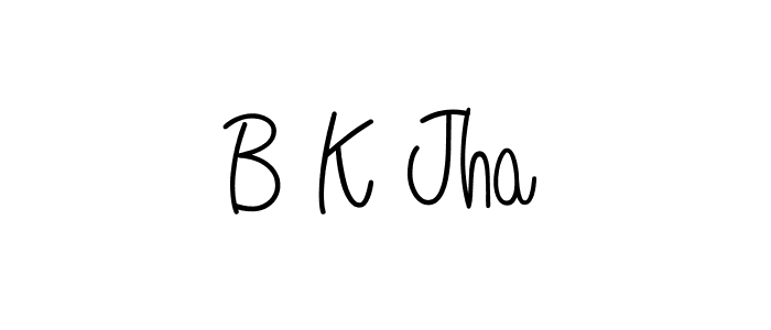 You can use this online signature creator to create a handwritten signature for the name B K Jha. This is the best online autograph maker. B K Jha signature style 5 images and pictures png