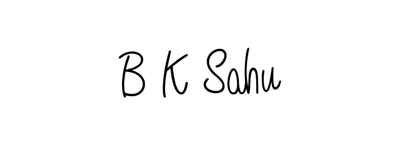 This is the best signature style for the B K Sahu name. Also you like these signature font (Angelique-Rose-font-FFP). Mix name signature. B K Sahu signature style 5 images and pictures png