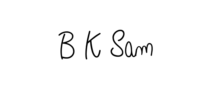 Make a short B K Sam signature style. Manage your documents anywhere anytime using Angelique-Rose-font-FFP. Create and add eSignatures, submit forms, share and send files easily. B K Sam signature style 5 images and pictures png