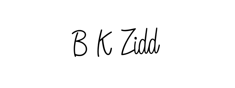 Best and Professional Signature Style for B K Zidd. Angelique-Rose-font-FFP Best Signature Style Collection. B K Zidd signature style 5 images and pictures png