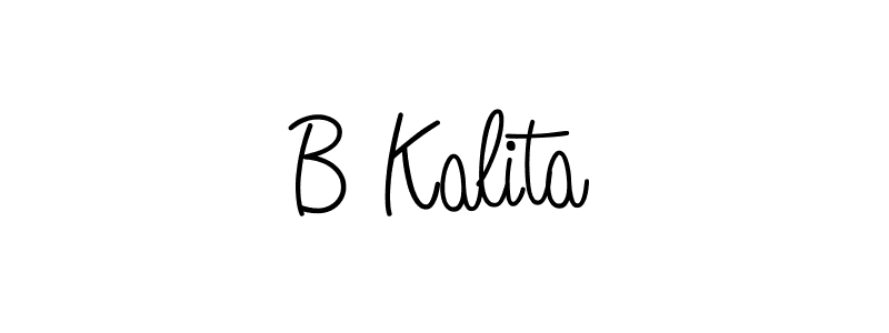 Also You can easily find your signature by using the search form. We will create B Kalita name handwritten signature images for you free of cost using Angelique-Rose-font-FFP sign style. B Kalita signature style 5 images and pictures png