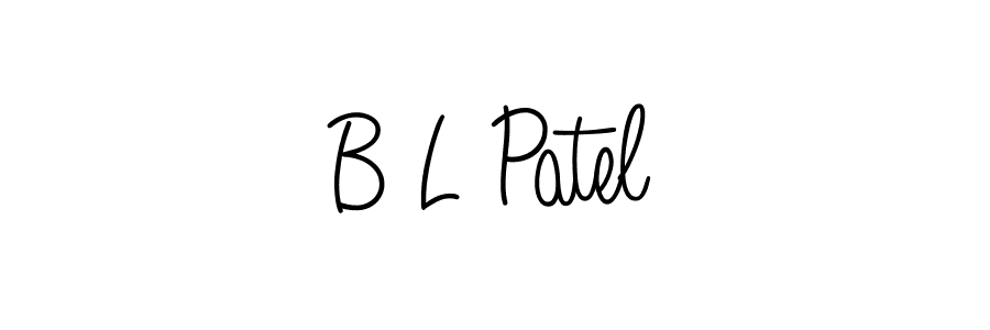 How to make B L Patel signature? Angelique-Rose-font-FFP is a professional autograph style. Create handwritten signature for B L Patel name. B L Patel signature style 5 images and pictures png