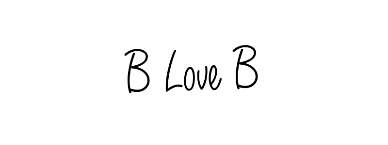 It looks lik you need a new signature style for name B Love B. Design unique handwritten (Angelique-Rose-font-FFP) signature with our free signature maker in just a few clicks. B Love B signature style 5 images and pictures png