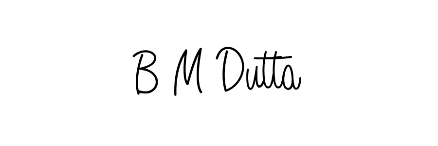 Best and Professional Signature Style for B M Dutta. Angelique-Rose-font-FFP Best Signature Style Collection. B M Dutta signature style 5 images and pictures png