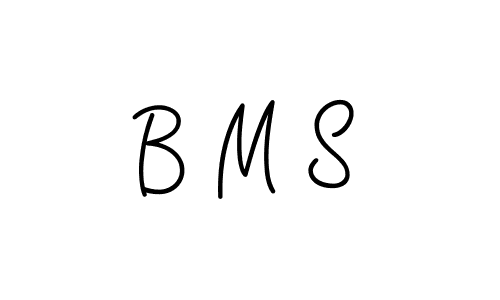 How to Draw B M S signature style? Angelique-Rose-font-FFP is a latest design signature styles for name B M S. B M S signature style 5 images and pictures png