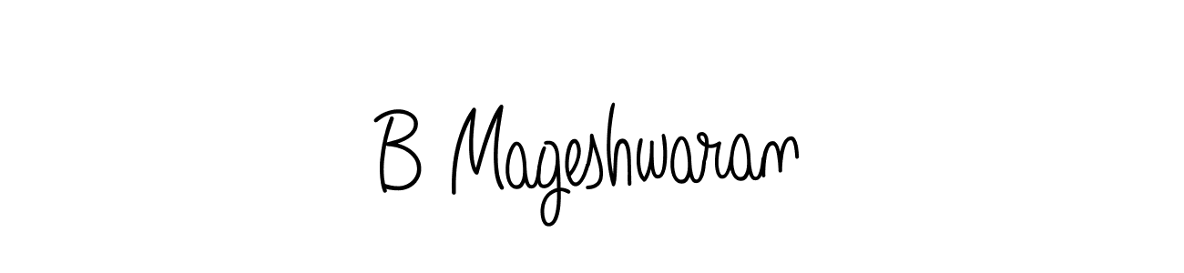 It looks lik you need a new signature style for name B Mageshwaran. Design unique handwritten (Angelique-Rose-font-FFP) signature with our free signature maker in just a few clicks. B Mageshwaran signature style 5 images and pictures png