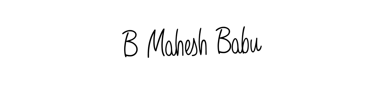 How to Draw B Mahesh Babu signature style? Angelique-Rose-font-FFP is a latest design signature styles for name B Mahesh Babu. B Mahesh Babu signature style 5 images and pictures png