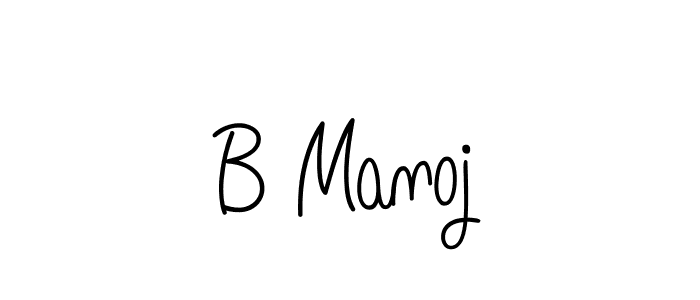Also You can easily find your signature by using the search form. We will create B Manoj name handwritten signature images for you free of cost using Angelique-Rose-font-FFP sign style. B Manoj signature style 5 images and pictures png