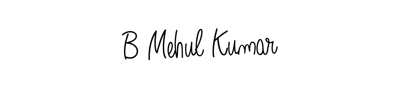 This is the best signature style for the B Mehul Kumar name. Also you like these signature font (Angelique-Rose-font-FFP). Mix name signature. B Mehul Kumar signature style 5 images and pictures png