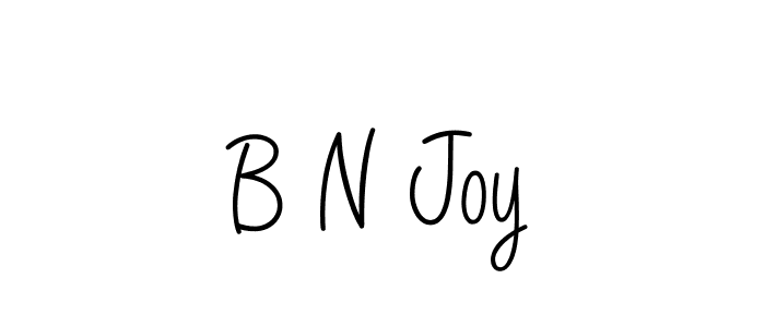 Once you've used our free online signature maker to create your best signature Angelique-Rose-font-FFP style, it's time to enjoy all of the benefits that B N Joy name signing documents. B N Joy signature style 5 images and pictures png