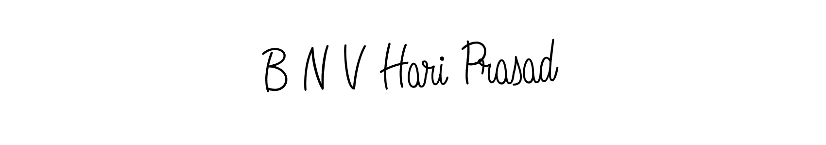 How to Draw B N V Hari Prasad signature style? Angelique-Rose-font-FFP is a latest design signature styles for name B N V Hari Prasad. B N V Hari Prasad signature style 5 images and pictures png