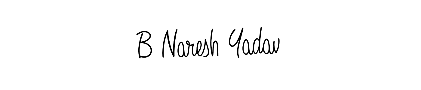 You can use this online signature creator to create a handwritten signature for the name B Naresh Yadav. This is the best online autograph maker. B Naresh Yadav signature style 5 images and pictures png