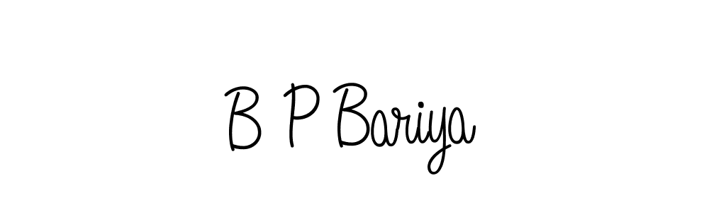 How to Draw B P Bariya signature style? Angelique-Rose-font-FFP is a latest design signature styles for name B P Bariya. B P Bariya signature style 5 images and pictures png