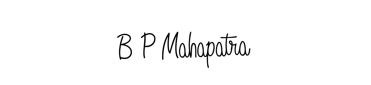 Design your own signature with our free online signature maker. With this signature software, you can create a handwritten (Angelique-Rose-font-FFP) signature for name B P Mahapatra. B P Mahapatra signature style 5 images and pictures png