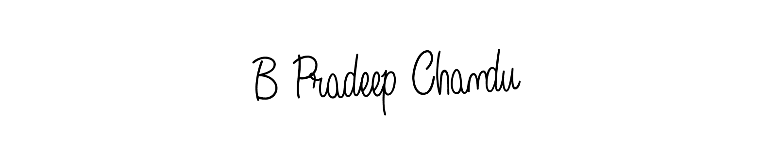 How to Draw B Pradeep Chandu signature style? Angelique-Rose-font-FFP is a latest design signature styles for name B Pradeep Chandu. B Pradeep Chandu signature style 5 images and pictures png