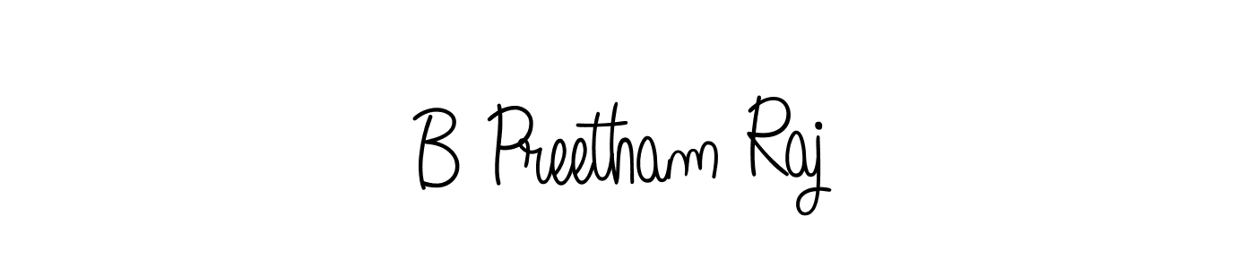 Also You can easily find your signature by using the search form. We will create B Preetham Raj name handwritten signature images for you free of cost using Angelique-Rose-font-FFP sign style. B Preetham Raj signature style 5 images and pictures png