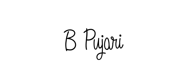 Here are the top 10 professional signature styles for the name B Pujari. These are the best autograph styles you can use for your name. B Pujari signature style 5 images and pictures png