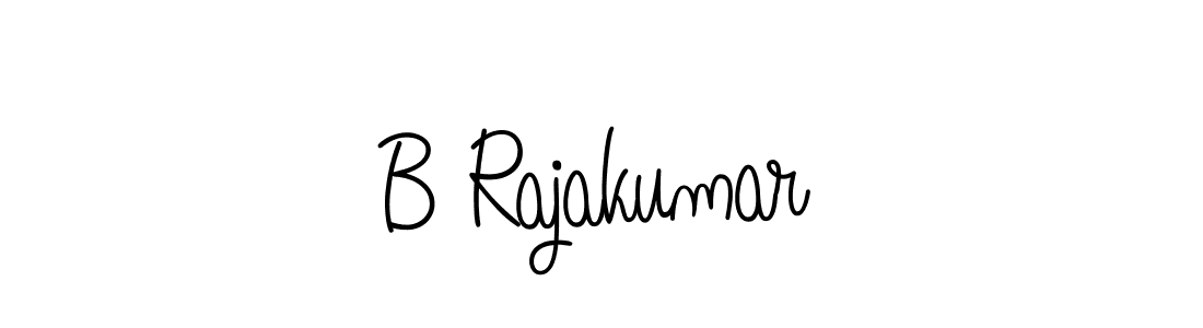 How to make B Rajakumar signature? Angelique-Rose-font-FFP is a professional autograph style. Create handwritten signature for B Rajakumar name. B Rajakumar signature style 5 images and pictures png