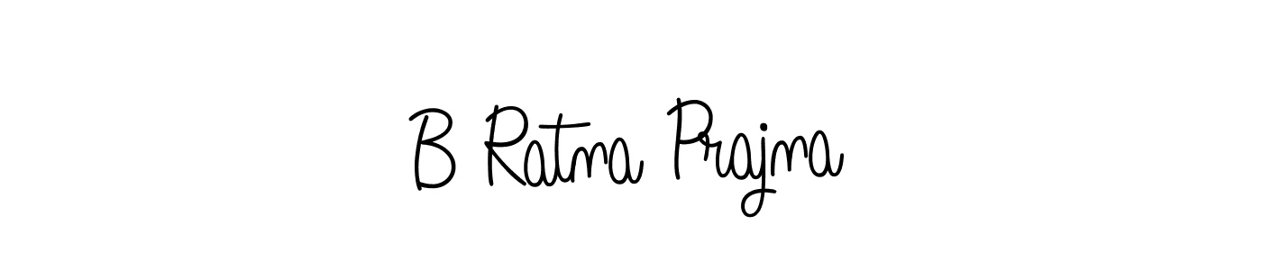 Once you've used our free online signature maker to create your best signature Angelique-Rose-font-FFP style, it's time to enjoy all of the benefits that B Ratna Prajna name signing documents. B Ratna Prajna signature style 5 images and pictures png