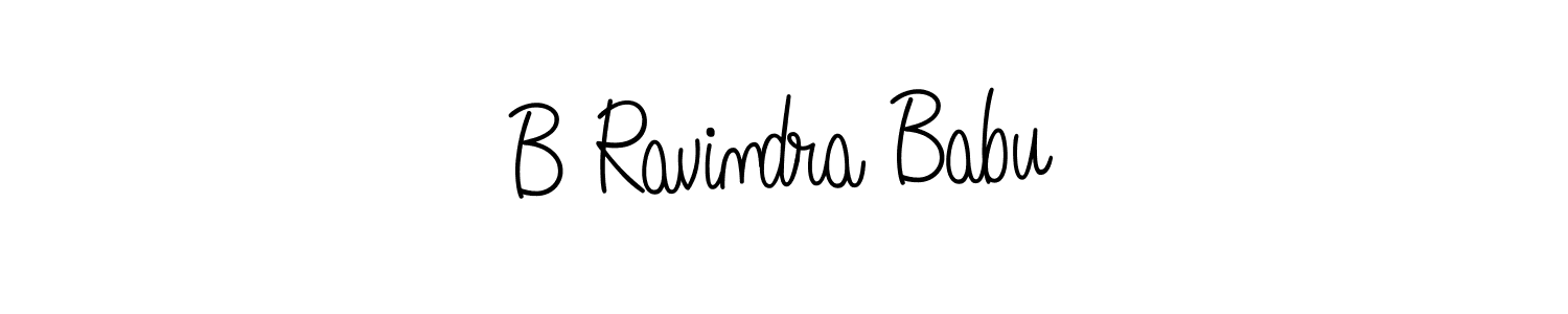 It looks lik you need a new signature style for name B Ravindra Babu. Design unique handwritten (Angelique-Rose-font-FFP) signature with our free signature maker in just a few clicks. B Ravindra Babu signature style 5 images and pictures png