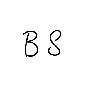 Use a signature maker to create a handwritten signature online. With this signature software, you can design (Angelique-Rose-font-FFP) your own signature for name B S. B S signature style 5 images and pictures png