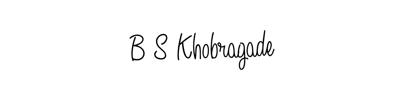 It looks lik you need a new signature style for name B S Khobragade. Design unique handwritten (Angelique-Rose-font-FFP) signature with our free signature maker in just a few clicks. B S Khobragade signature style 5 images and pictures png