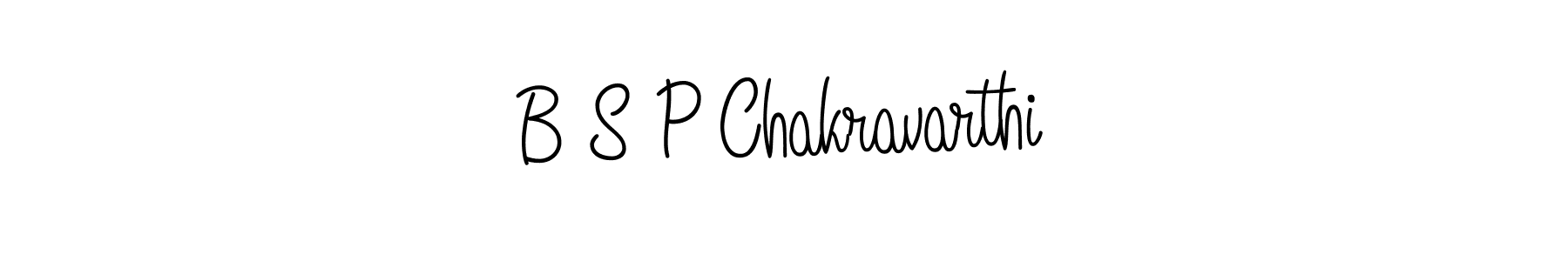 Create a beautiful signature design for name B S P Chakravarthi. With this signature (Angelique-Rose-font-FFP) fonts, you can make a handwritten signature for free. B S P Chakravarthi signature style 5 images and pictures png