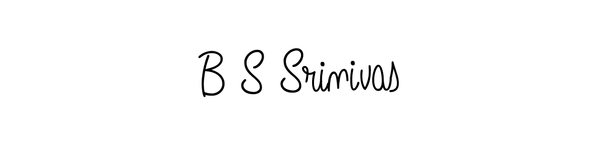 Also we have B S Srinivas name is the best signature style. Create professional handwritten signature collection using Angelique-Rose-font-FFP autograph style. B S Srinivas signature style 5 images and pictures png