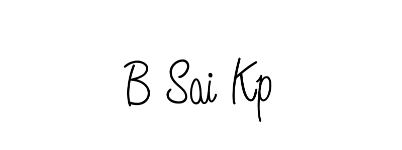 Also You can easily find your signature by using the search form. We will create B Sai Kp name handwritten signature images for you free of cost using Angelique-Rose-font-FFP sign style. B Sai Kp signature style 5 images and pictures png