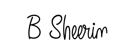 Express your personality with a custom B Sheerin signature crafted with Angelique-Rose-font-FFP typography. Free transparent PNG download available. B Sheerin signature style 5 images and pictures png