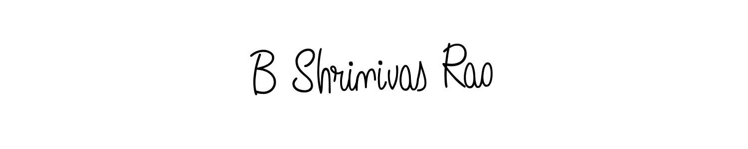 This is the best signature style for the B Shrinivas Rao name. Also you like these signature font (Angelique-Rose-font-FFP). Mix name signature. B Shrinivas Rao signature style 5 images and pictures png