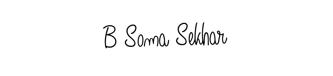 Also You can easily find your signature by using the search form. We will create B Soma Sekhar name handwritten signature images for you free of cost using Angelique-Rose-font-FFP sign style. B Soma Sekhar signature style 5 images and pictures png