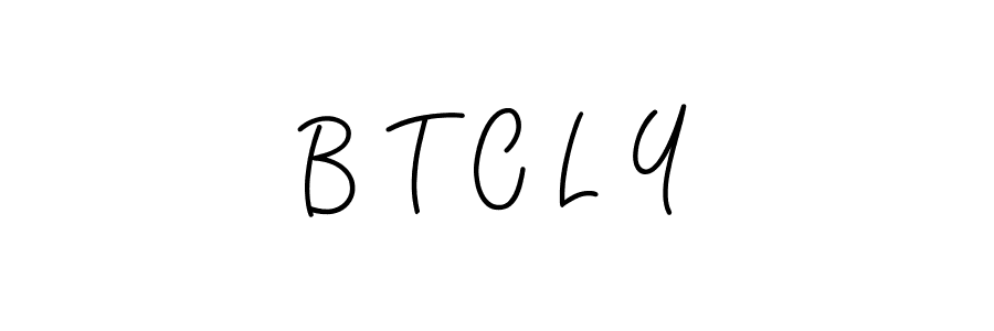 How to make B T C L Y signature? Angelique-Rose-font-FFP is a professional autograph style. Create handwritten signature for B T C L Y name. B T C L Y signature style 5 images and pictures png
