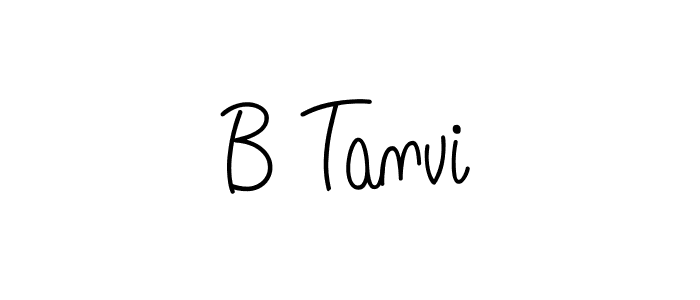 Here are the top 10 professional signature styles for the name B Tanvi. These are the best autograph styles you can use for your name. B Tanvi signature style 5 images and pictures png