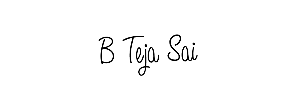 How to Draw B Teja Sai signature style? Angelique-Rose-font-FFP is a latest design signature styles for name B Teja Sai. B Teja Sai signature style 5 images and pictures png