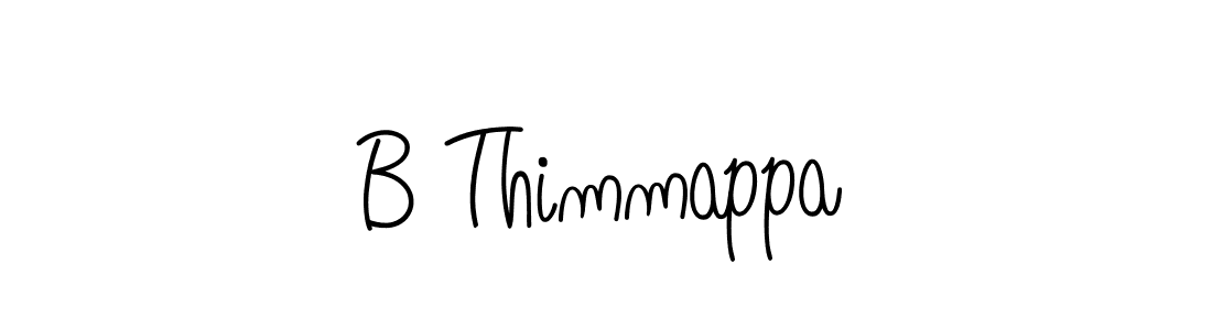 if you are searching for the best signature style for your name B Thimmappa. so please give up your signature search. here we have designed multiple signature styles  using Angelique-Rose-font-FFP. B Thimmappa signature style 5 images and pictures png