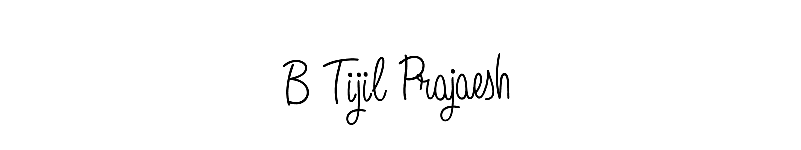 Check out images of Autograph of B Tijil Prajaesh name. Actor B Tijil Prajaesh Signature Style. Angelique-Rose-font-FFP is a professional sign style online. B Tijil Prajaesh signature style 5 images and pictures png