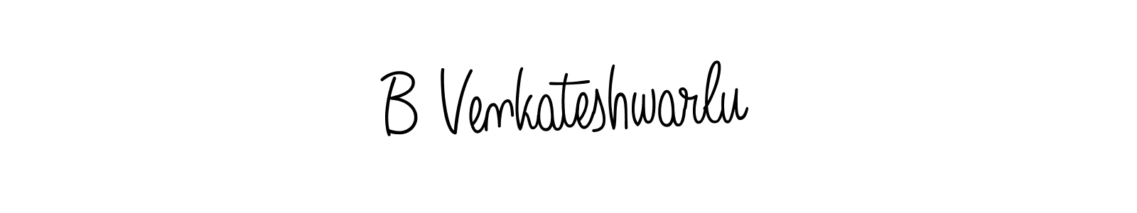 Make a beautiful signature design for name B Venkateshwarlu. Use this online signature maker to create a handwritten signature for free. B Venkateshwarlu signature style 5 images and pictures png