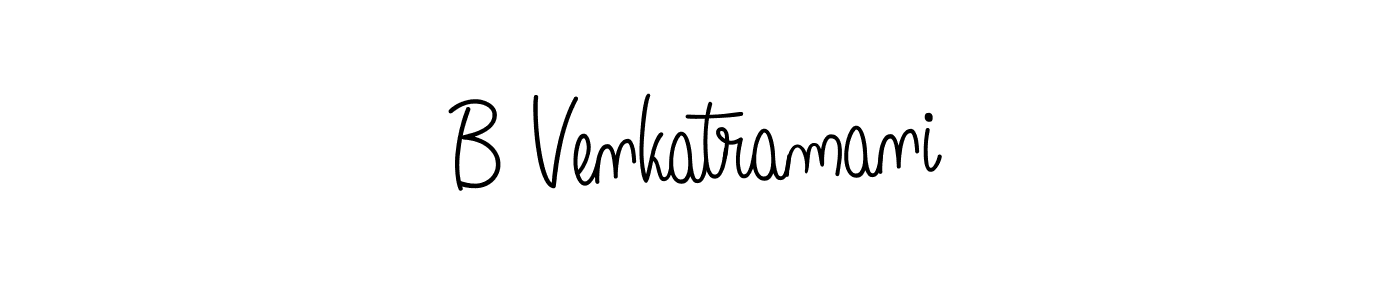 Once you've used our free online signature maker to create your best signature Angelique-Rose-font-FFP style, it's time to enjoy all of the benefits that B Venkatramani name signing documents. B Venkatramani signature style 5 images and pictures png