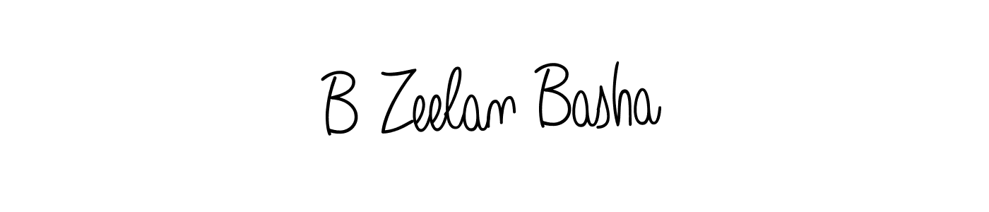 Make a short B Zeelan Basha signature style. Manage your documents anywhere anytime using Angelique-Rose-font-FFP. Create and add eSignatures, submit forms, share and send files easily. B Zeelan Basha signature style 5 images and pictures png