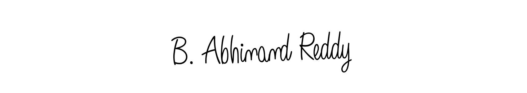 How to Draw B. Abhinand Reddy signature style? Angelique-Rose-font-FFP is a latest design signature styles for name B. Abhinand Reddy. B. Abhinand Reddy signature style 5 images and pictures png