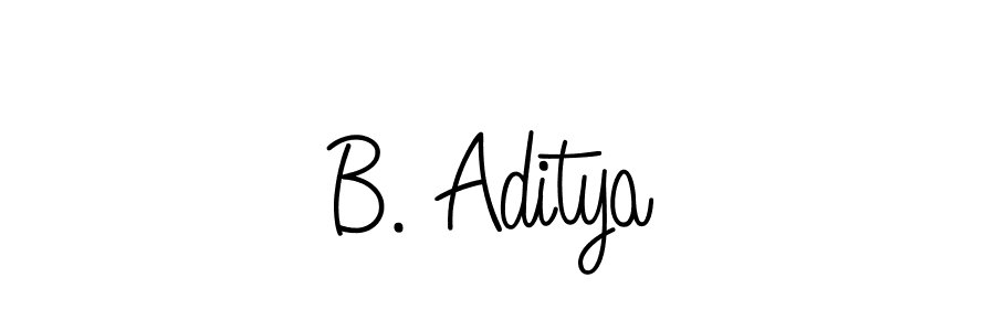 Best and Professional Signature Style for B. Aditya. Angelique-Rose-font-FFP Best Signature Style Collection. B. Aditya signature style 5 images and pictures png